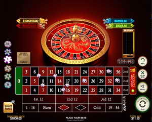 Dragon Jackpot Roulette  -  Playtech